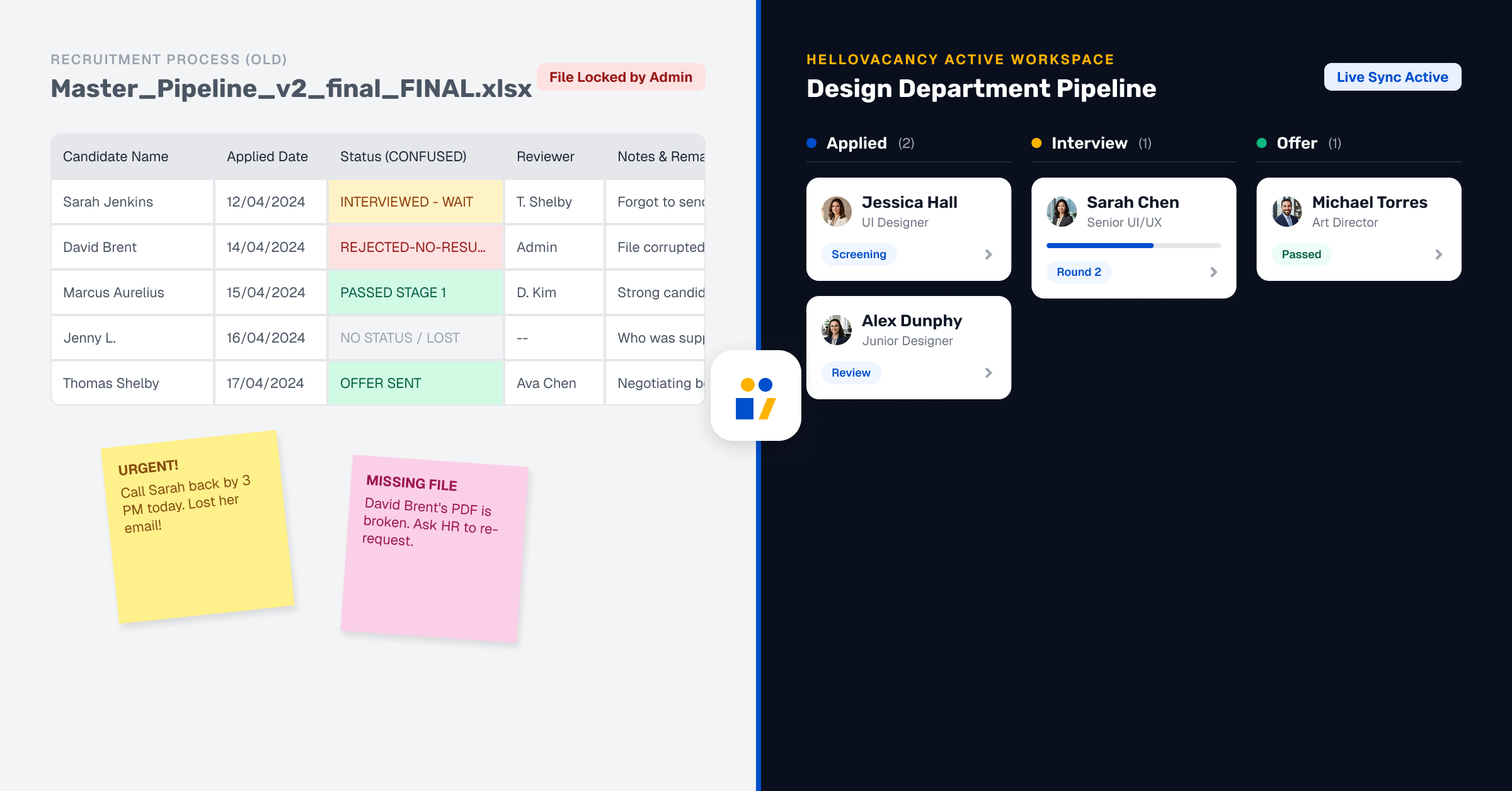 Why Spreadsheets Break Once You Pass 10 Applicants (And What Small Teams Do Instead)